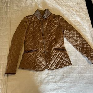 Tan / Beige Massimo Dutto Quilted Jacket